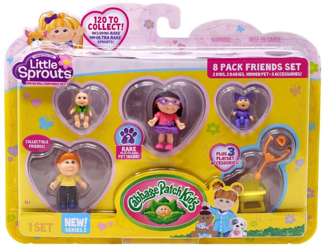 Main image of Cabbage Patch Kids Little Sprouts Series 2, Rachel Kylie Mini Figure 8-Pack