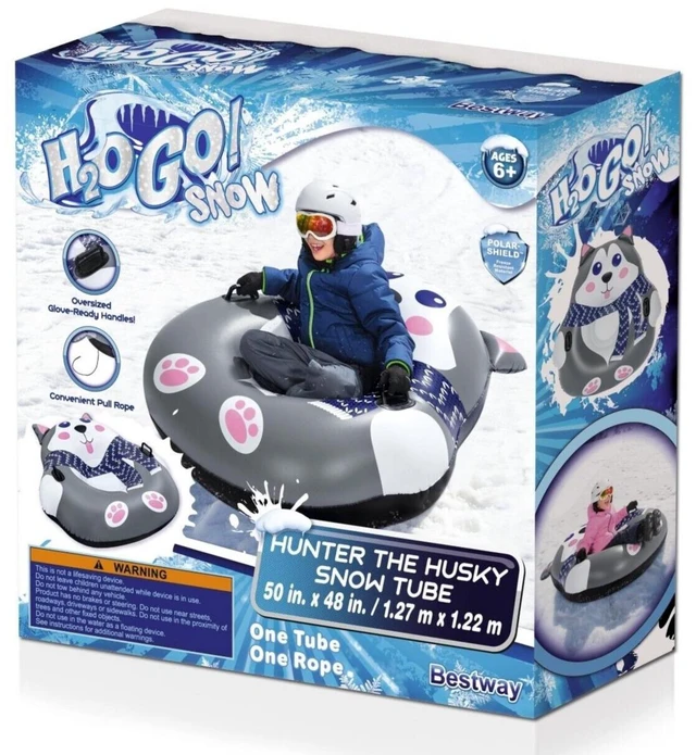 Main image of Bestway - H2OGO! Snow Hunter the Husky 48" Snow Tube