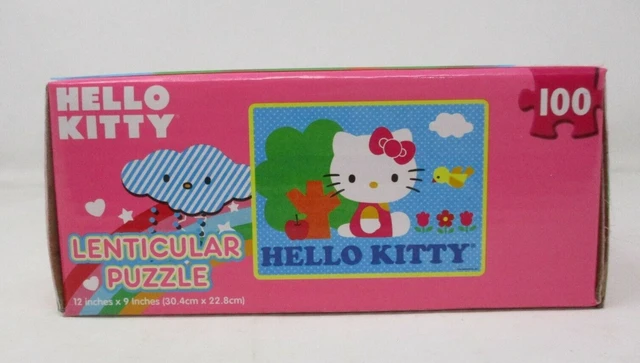 Alt view image 2 of 3 - Cardinal Industry Hello Kitty 100 Piece Lenticular Puzzle