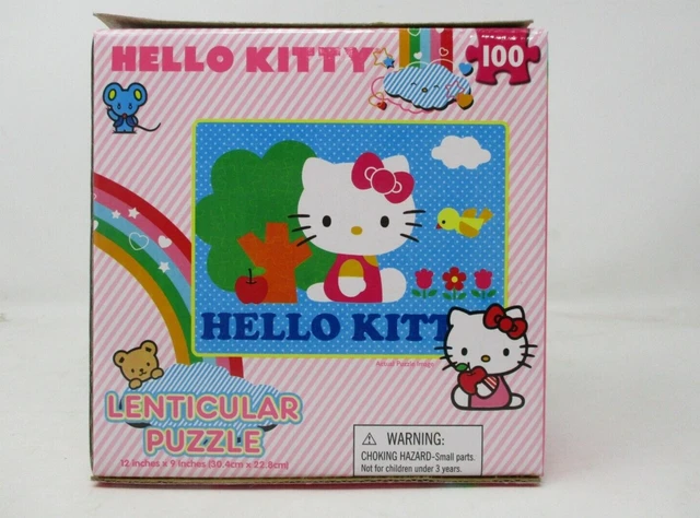 Alt view image 3 of 3 - Cardinal Industry Hello Kitty 100 Piece Lenticular Puzzle