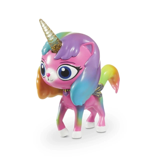 Alt view image 5 of 5 - Rainbow Butterfly Unicorn Kitty Unicorn Power Kitty Figure Set