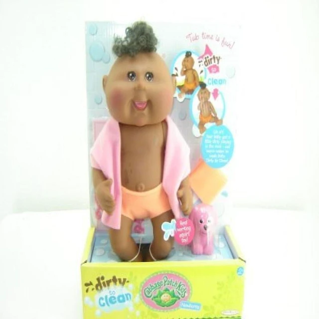 Main image of Cabbage Patch Kids Newborn Doll - African American Girl