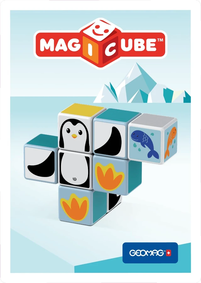 Alt view image 6 of 7 - Geomag Polar Animals Toy