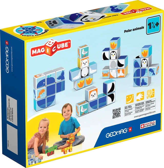 Alt view image 4 of 7 - Geomag Polar Animals Toy