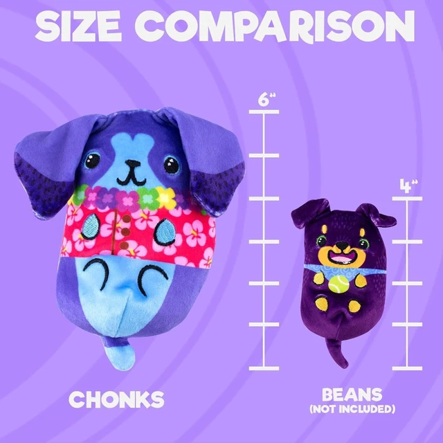 Alt view image 2 of 2 - Dogs vs Squirls - Steve - Chonk - 6"