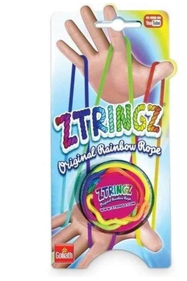 Main image of Goliath Ztringz - Twist, Turn and Create with The Original Rainbow Rope - Recommended for Ages 5 and Up