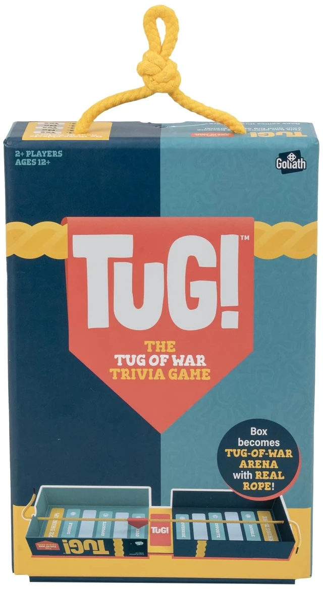 Main image of Goliath Tug! Family Party Game of Trivia & Tug-of-War