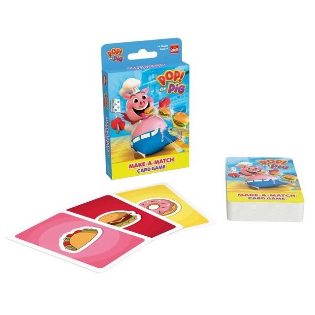 Alt view image 2 of 2 - Goliath Pop the Pig Make-A-Match