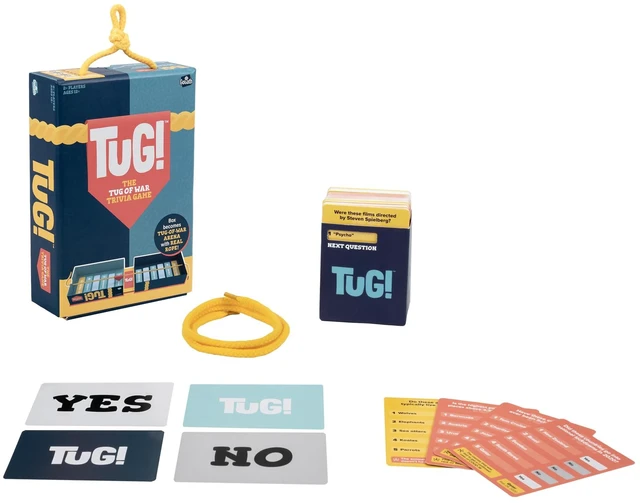 Alt view image 2 of 6 - Goliath Tug! Family Party Game of Trivia & Tug-of-War