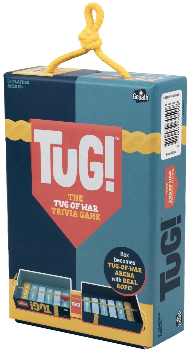 Alt view image 6 of 6 - Goliath Tug! Family Party Game of Trivia & Tug-of-War