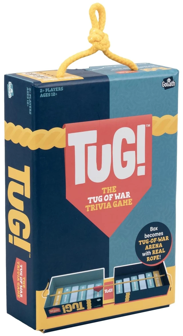 Alt view image 5 of 6 - Goliath Tug! Family Party Game of Trivia & Tug-of-War