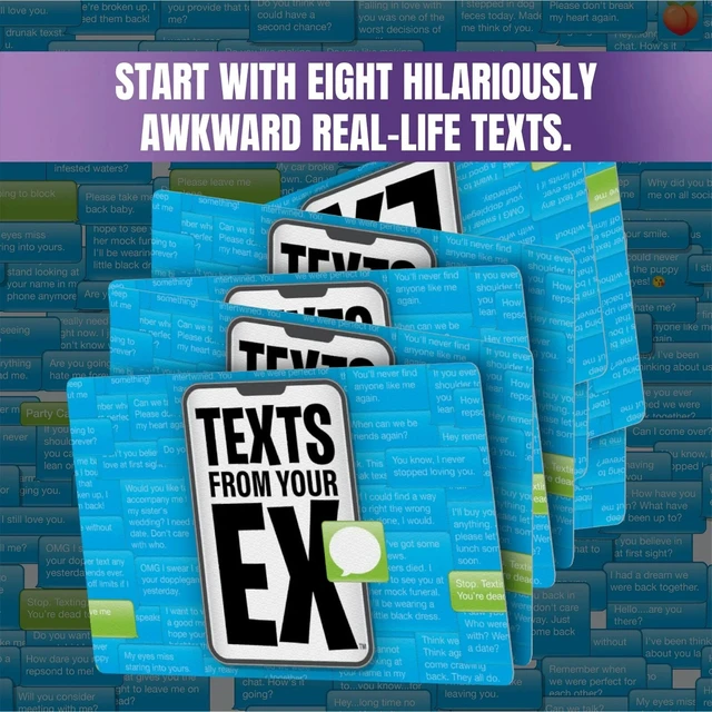 Alt view image 3 of 7 - Goliath Texts from Your Ex Game - Hilarious Party Game