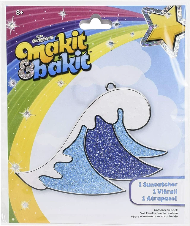 Main image of Colorbok Makit & Bakit Suncatcher Kit Wave
