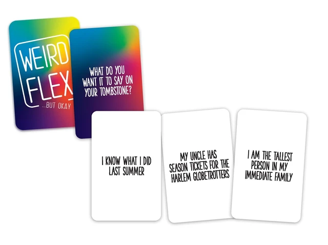 Alt view image 2 of 3 - Goliath Weird Flex... But Okay Card Game