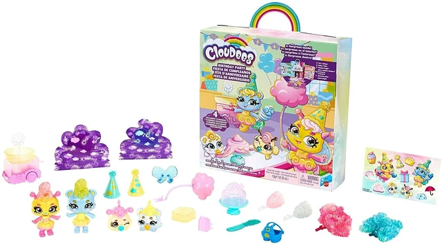 Alt view image 2 of 2 - Cloudees Collectible Pets Birthday Ice Cream Party Set, Cloud-Themed Toys