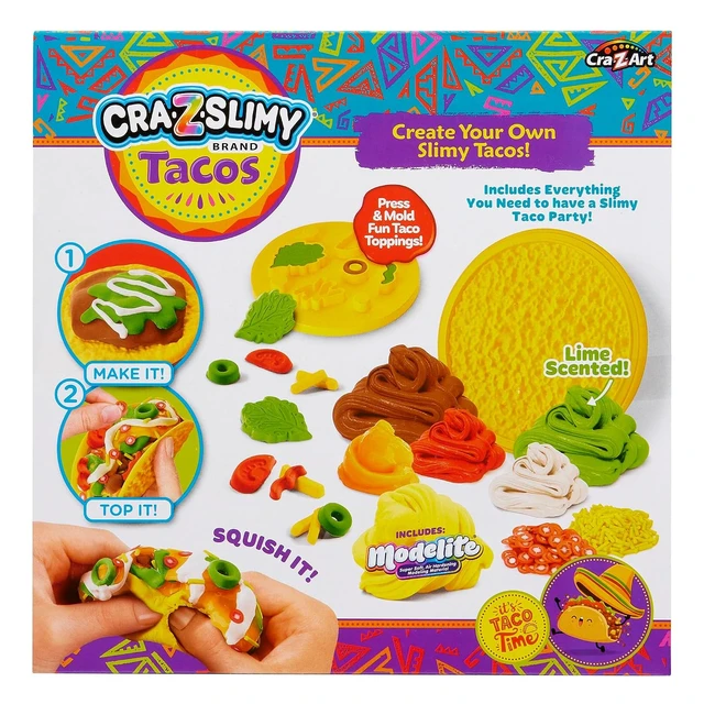 Alt view image 7 of 7 - CRA-Z-Slimy Taco Party Slime Set