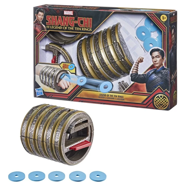 Alt view image 2 of 7 - Marvel Hasbro Shang-Chi and The Legend of The Ten Rings Blaster Hero Role Play Action Toy, Includes 5 Rings, for Kids Ages 5 and Up