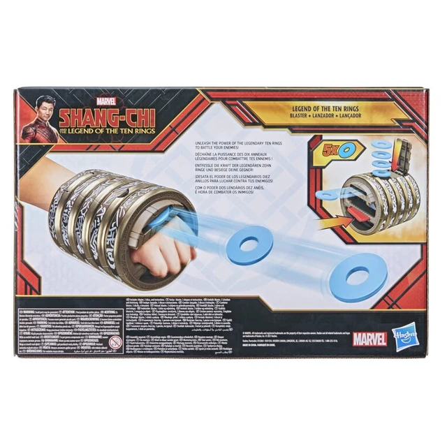 Alt view image 4 of 7 - Marvel Hasbro Shang-Chi and The Legend of The Ten Rings Blaster Hero Role Play Action Toy, Includes 5 Rings, for Kids Ages 5 and Up