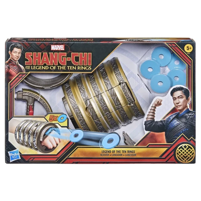 Alt view image 3 of 7 - Marvel Hasbro Shang-Chi and The Legend of The Ten Rings Blaster Hero Role Play Action Toy, Includes 5 Rings, for Kids Ages 5 and Up
