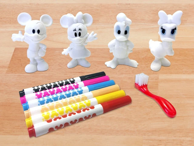 Alt view image 2 of 6 - Cra-Z-art Disney Mickey Mouse Color, Scrub, and Re-color Activity Set