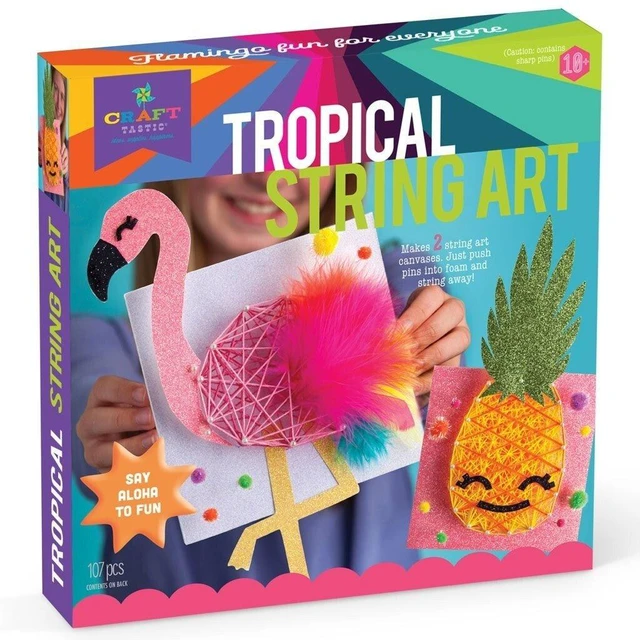 Main image of Craft-tastic Tropical String Art Kit