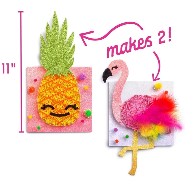 Alt view image 5 of 7 - Craft-tastic Tropical String Art Kit