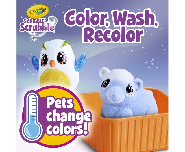 Alt view image 4 of 7 - Crayola Scribble Scrubbie Pets Arctic Snow Explorer, Color & Wash Creative Toy, Gift for Kids, Age 3, 4, 5, 6