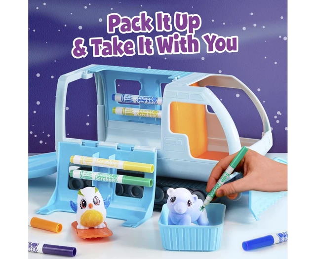 Alt view image 3 of 7 - Crayola Scribble Scrubbie Pets Arctic Snow Explorer, Color & Wash Creative Toy, Gift for Kids, Age 3, 4, 5, 6