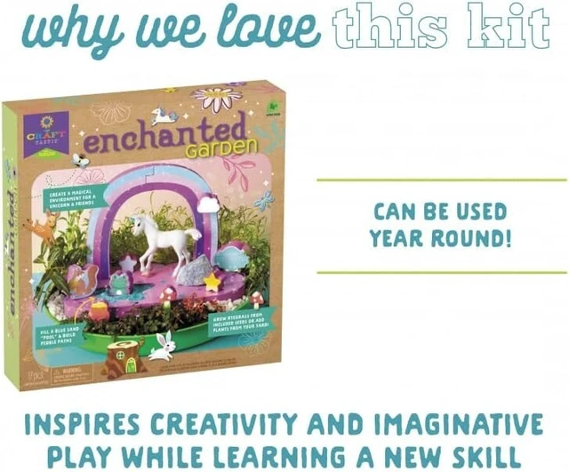 Alt view image 2 of 4 - Ann Williams Craft-tastic Nature Enchanted Garden Kit, 17-Piece Kit