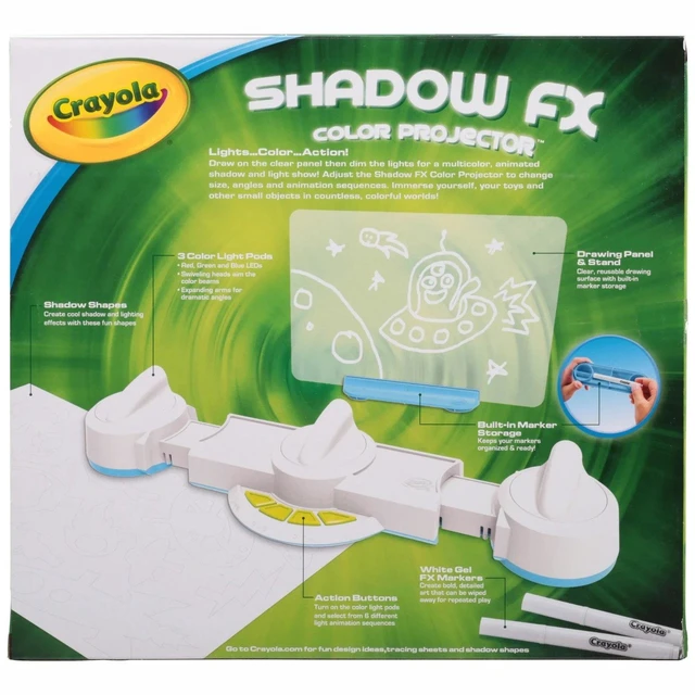 Alt view image 3 of 3 - Crayola Shadow FX Color Projector Great Gift for Kids