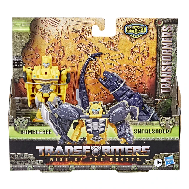 Alt view image 3 of 8 - Transformers Beast Combiners 2-Pack Bumblebee - Snarlsaber