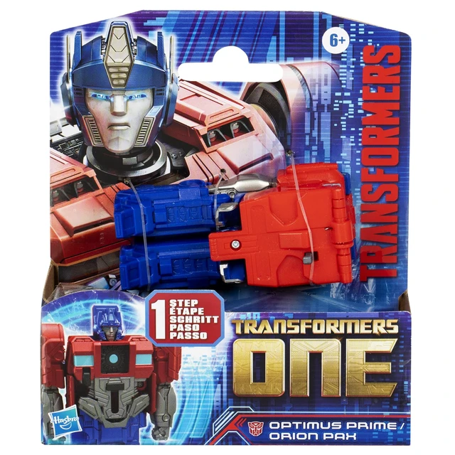 Alt view image 2 of 7 - Transformers One Cog Changer Optimus Prime (Orion Pax) 4-Inch Robot Action Figure, Interactive Toys for Boys and Girls Ages 6 and Up