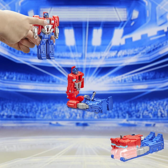 Alt view image 3 of 7 - Transformers One Cog Changer Optimus Prime (Orion Pax) 4-Inch Robot Action Figure, Interactive Toys for Boys and Girls Ages 6 and Up