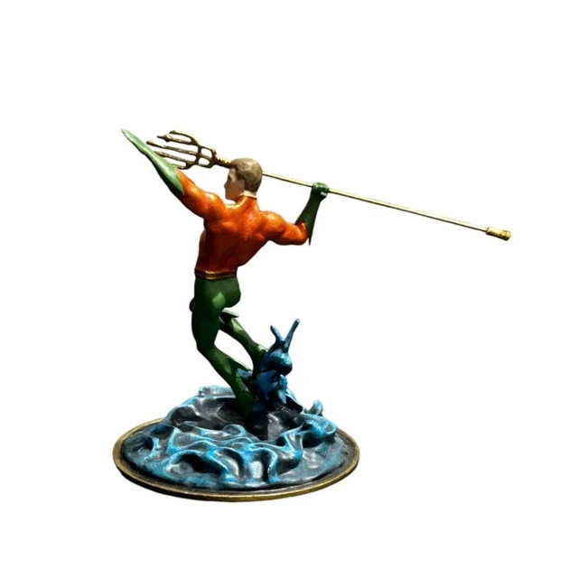 Alt view image 2 of 6 - DC Comics Heavy Metals Aquaman SDCC 2023 Exclusive Miniature- New In Box