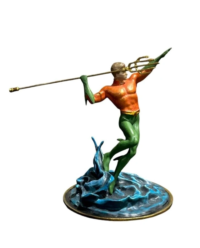Alt view image 3 of 6 - DC Comics Heavy Metals Aquaman SDCC 2023 Exclusive Miniature- New In Box