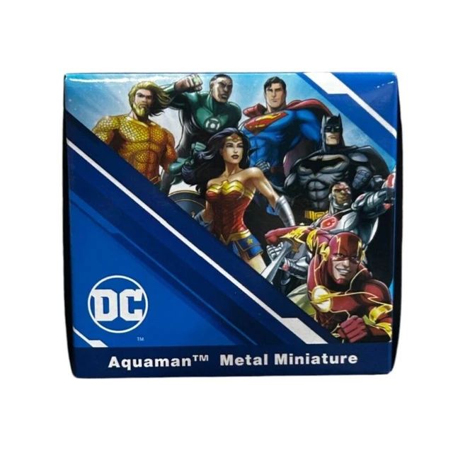 Alt view image 5 of 6 - DC Comics Heavy Metals Aquaman SDCC 2023 Exclusive Miniature- New In Box