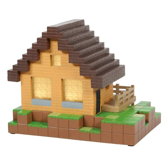 Alt view image 2 of 3 - Department 56 Minecraft Village House Lit Building, 6.375 Inch, Multicolor
