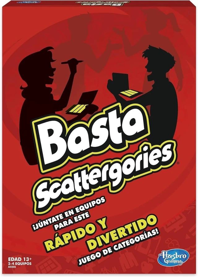 Main image of Hasbro Gaming Juego, Basta Scattergories