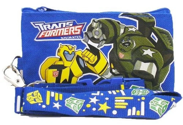 Main image of Transformers Lanyard Blue with Detachable Coin Purse