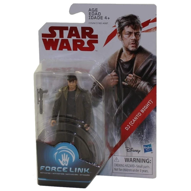 Alt view image 3 of 3 - STAR WARS DJ (Canto Bight) Force Link Figure