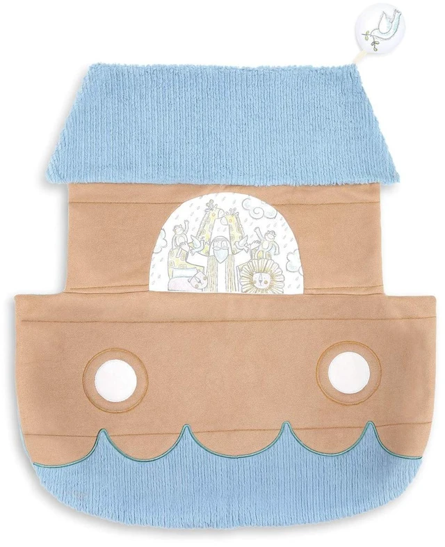 Main image of DEMDACO Noah's Ark Soft Tan 32 x 29 Polyester Fabric Early Development Playmat