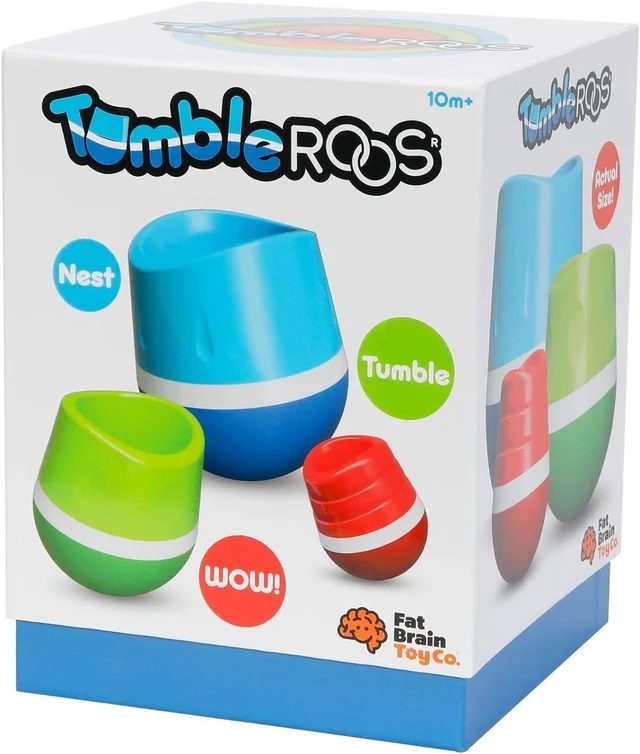 Main image of TumbleRoos Wobbling Stacking Toy