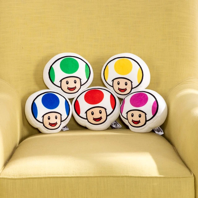 Alt view image 6 of 6 - Club Mocchi- Mocchi- Nintendo Super Mario Plush - Toad Plushie - Collectible Squishy Plushies - 6 Inch
