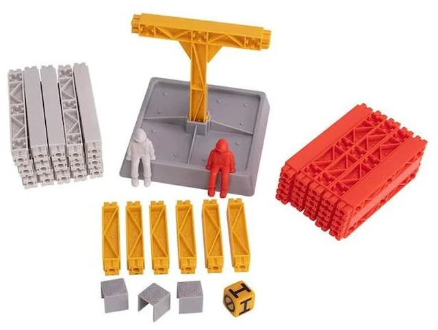 Alt view image 7 of 7 - Fat Brain Toys Upstruction - 2-Player Game of Building Without Tumbling, Ages 8+