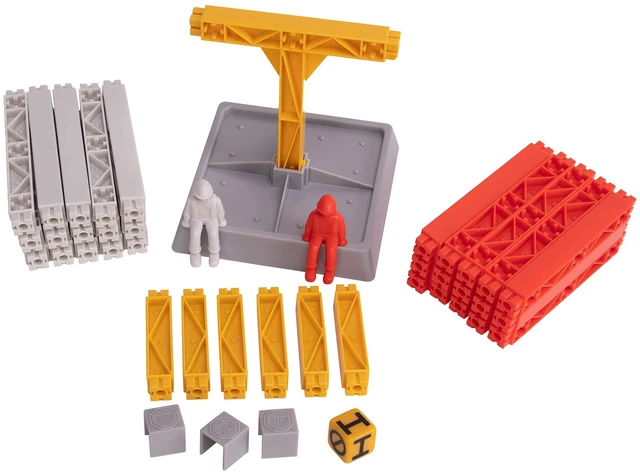 Alt view image 2 of 7 - Fat Brain Toys Upstruction - 2-Player Game of Building Without Tumbling, Ages 8+