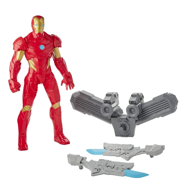 Alt view image 3 of 6 - Marvel Avengers Olympus Series Iron Man 9.5-inch Action Figure