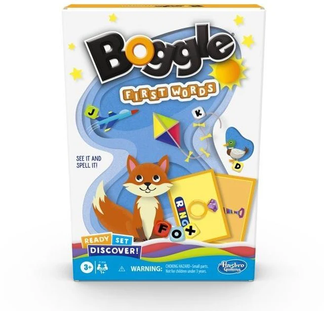 Main image of Ready Set Discover Boggle First Words Matching Game, Ages 3 and Up, 2-4 Players
