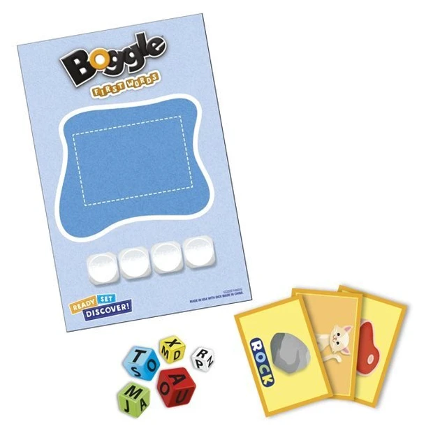 Alt view image 2 of 3 - Ready Set Discover Boggle First Words Matching Game, Ages 3 and Up, 2-4 Players