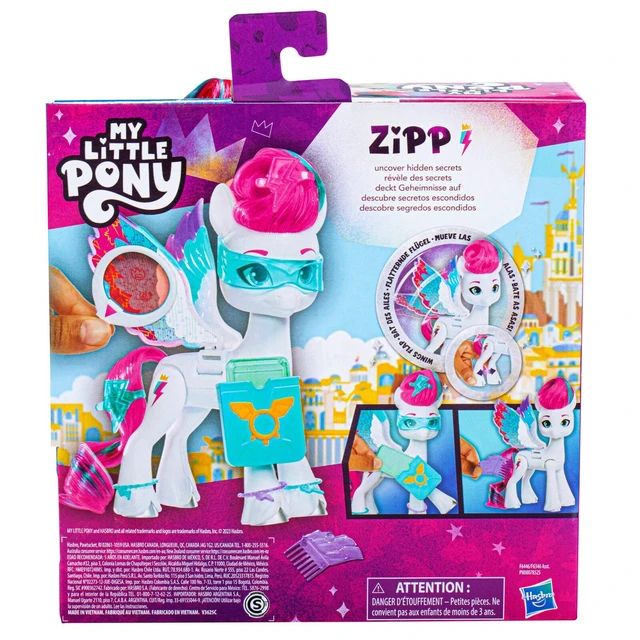 Alt view image 4 of 7 - My Little Pony Toys Zipp Storm Wing Surprise Fashion Doll