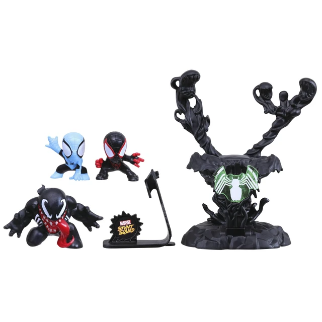 Alt view image 4 of 4 - MARVEL CLASSIC Marvel Stunt Squad Villain Knockdown Game Set - Figure 4 YEARS+